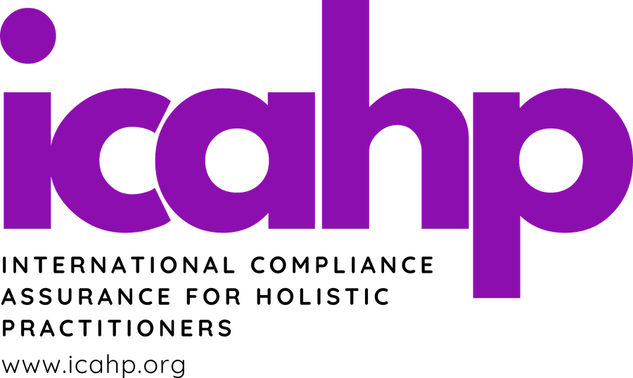 Logótipo do ICAHP, International Compliance Assurance for Holistic Practitioners